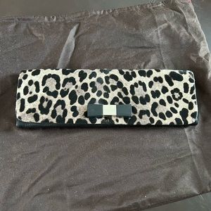 Kate spade horsehair clutch
